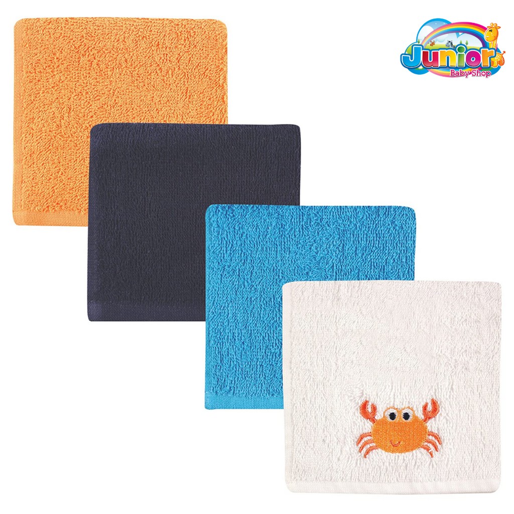 Luvable Friends Washcloths 4pcs