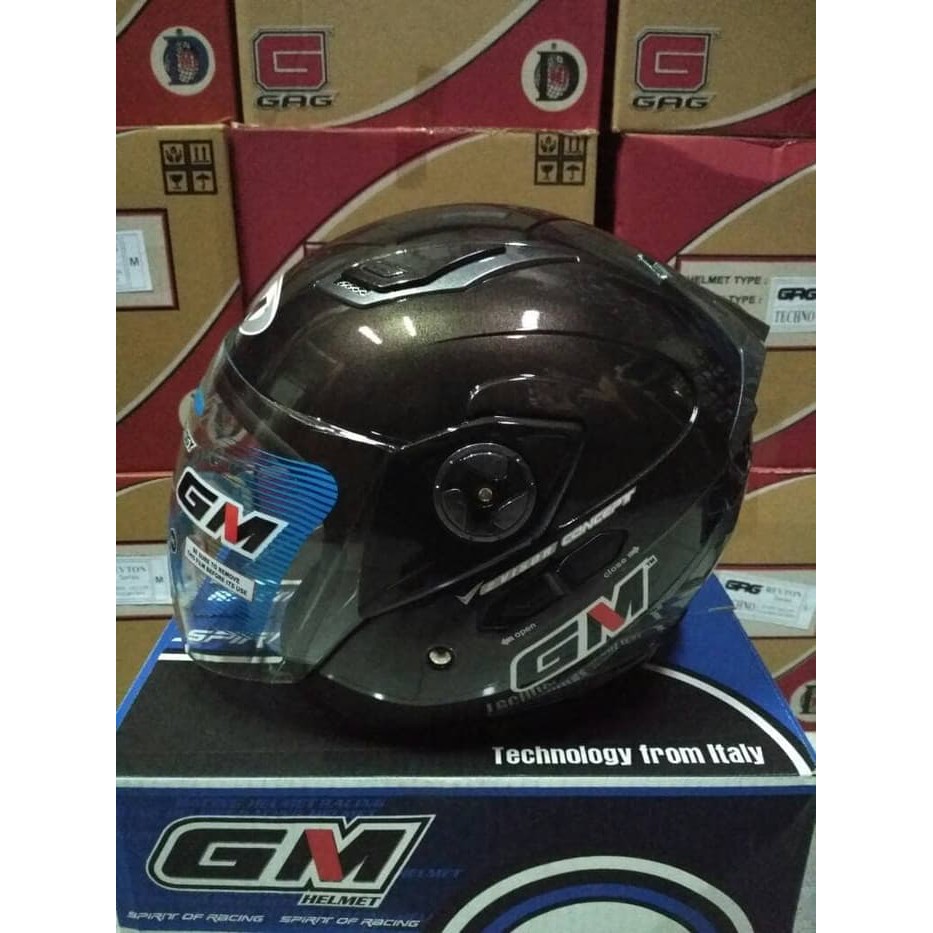 helm GM interceptor 2 visor solid