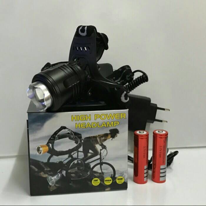 TERBARU SENTER KEPALA 2 BATERAI T6/HEADLAMP 2 BATU T6/HEADLAMP SWAT POLICE T6 PALING MURAH