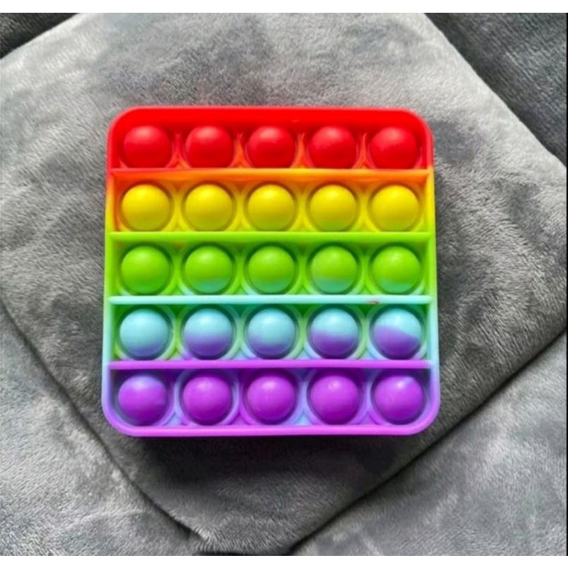 Pop It Fidget Toy Rainbow Mainan Anak Pop it Fidget Toy Murah-3