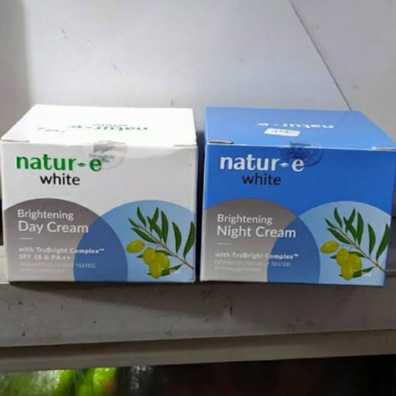 (PAKET)Natur_e white series Day+Night cream