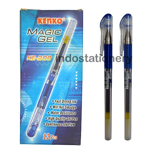 

Sale!!! Pulpen Gel Kenko Ke-200 Biru Bagus