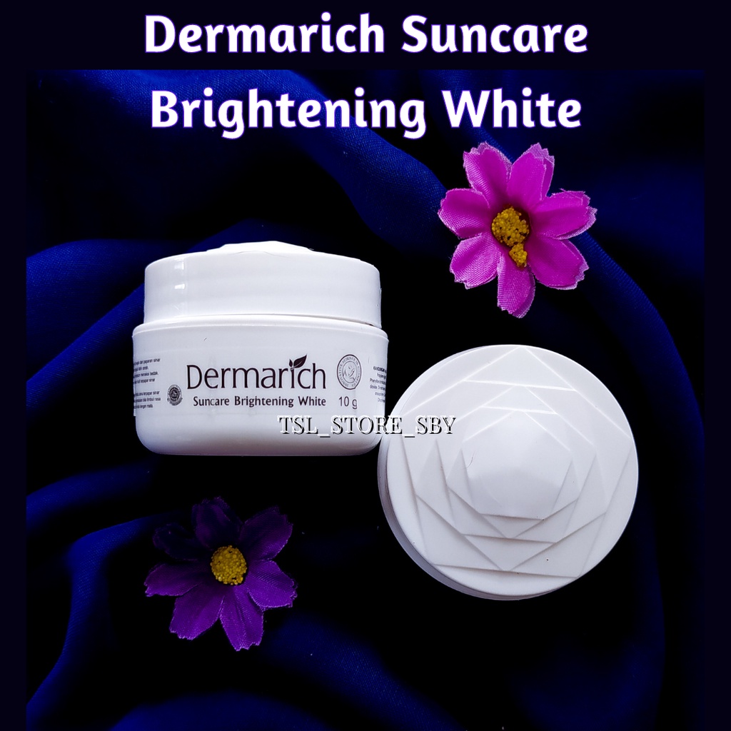 Dermarich Suncare Brightening White - Sunscreen Brightening - Cream Pagi Siang Mencerahkan dan Memut