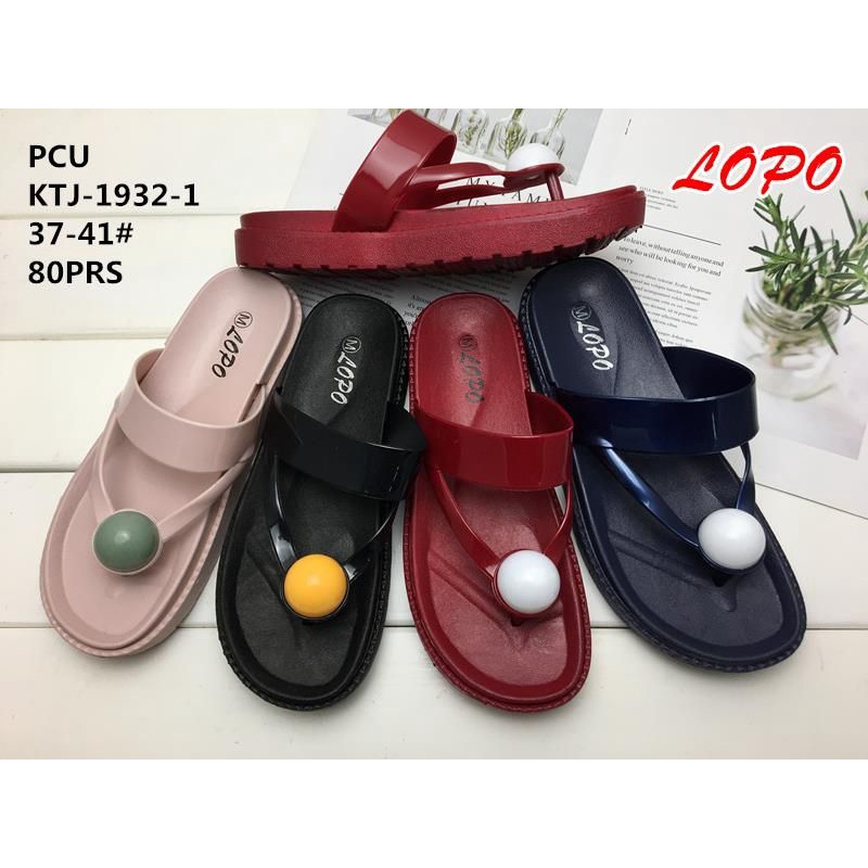 sandal jepit wedges jelly ktj 1912