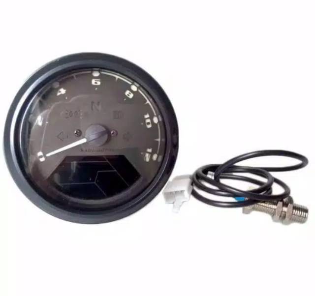 speedometer Spidometer digital tachometer mobil motor rpm gear position Universal