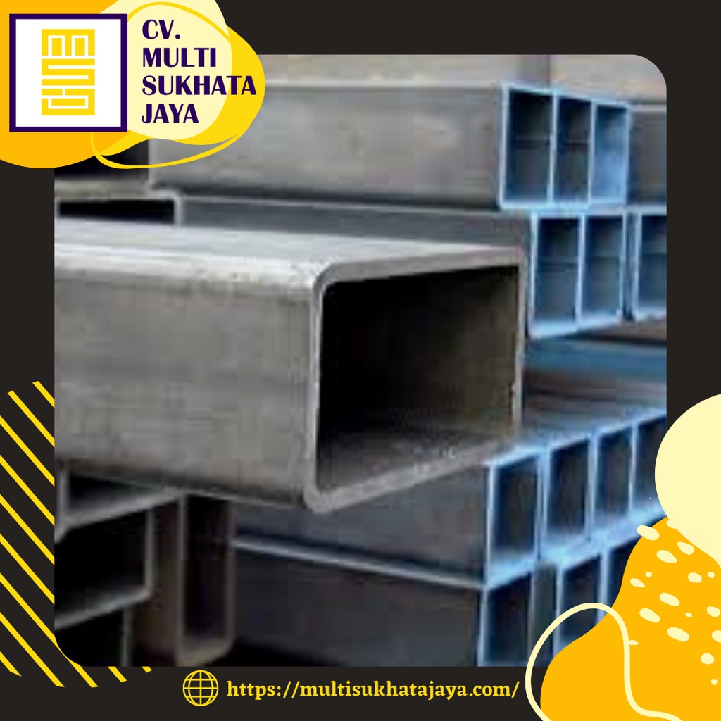 Pipa Kotak Galvanis 40X40