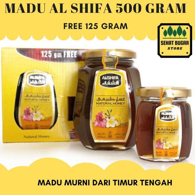 

[COD] Paket Madu Arab Al Shifa Alshifa Al-syifa Asli 500 Free 125 Gram [COD]