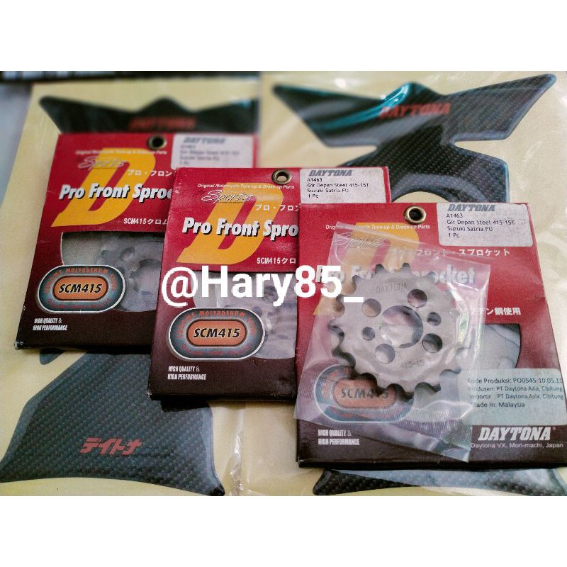 gear dpn daytona racing Suzuki satriaFU150 415-15T