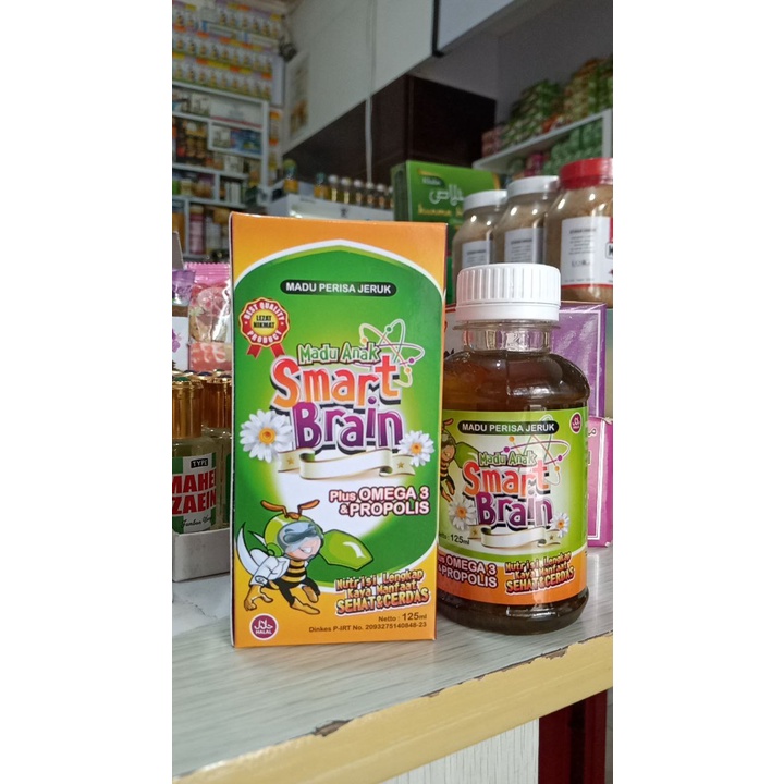 

Madu Anak Smart Brain / smartbrain Darusyifa Madu Pegagan madu Nutrisi Otak anak dha 125ml