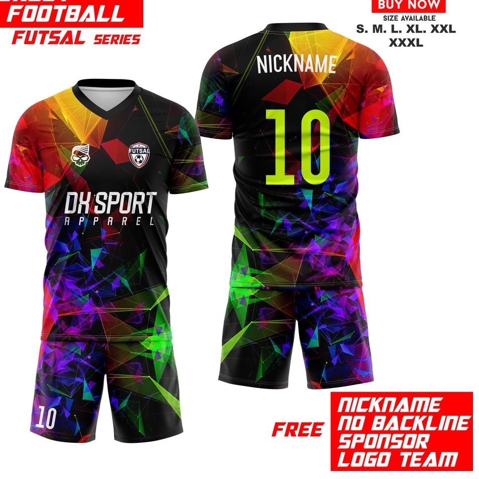 Spesial Diskon Hari JERSEY FUTSAL CUSTOM NAMA LOGO dan sponsor ( BISA ORDER SATUAN) ㅘ 42
