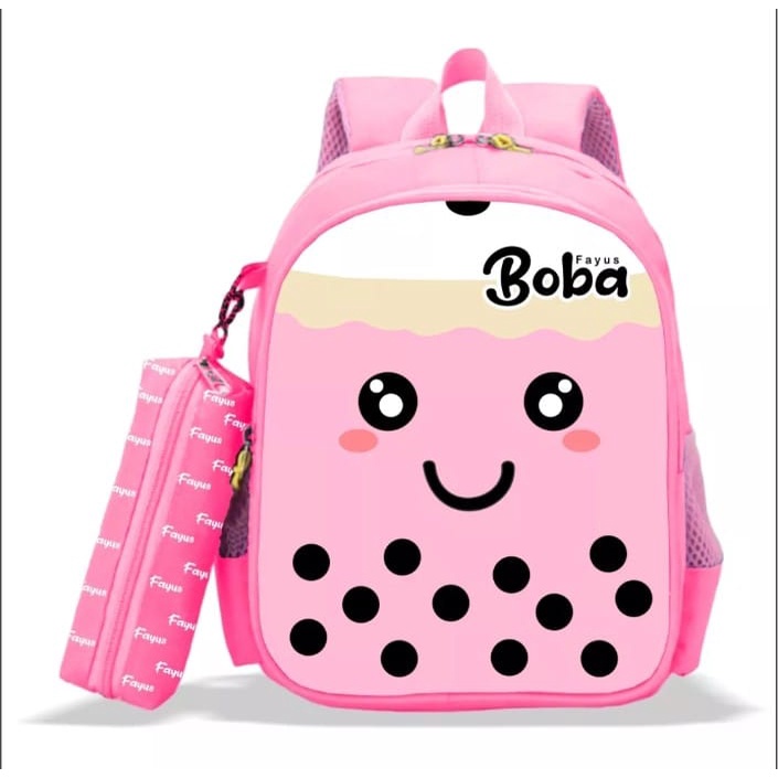 Tas Boba Viral High Quality/ Ransel Boba/Tas Ransel Anak Perempuan