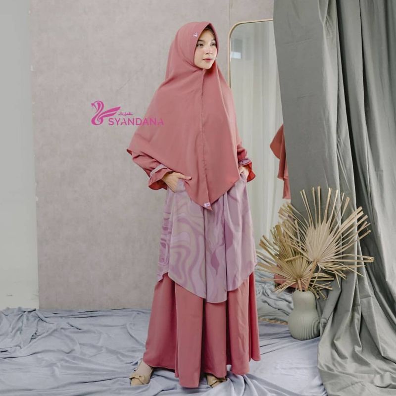 Hijab Syandana - Marsya Dress Gamis Syari