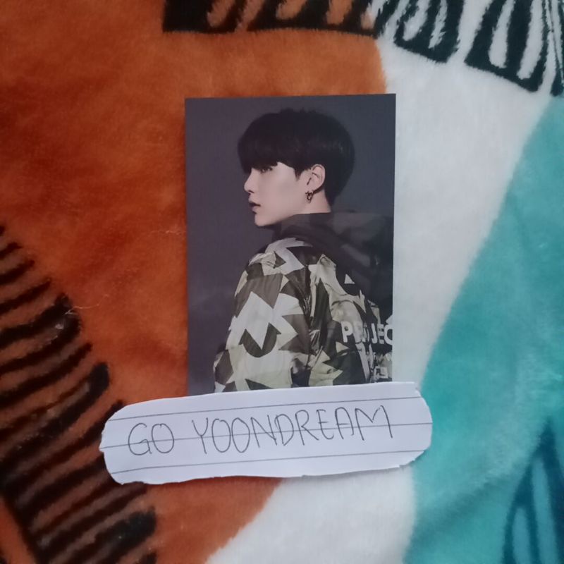 BTS - PHOTOCARD FILA PROJECT 7 SUGA