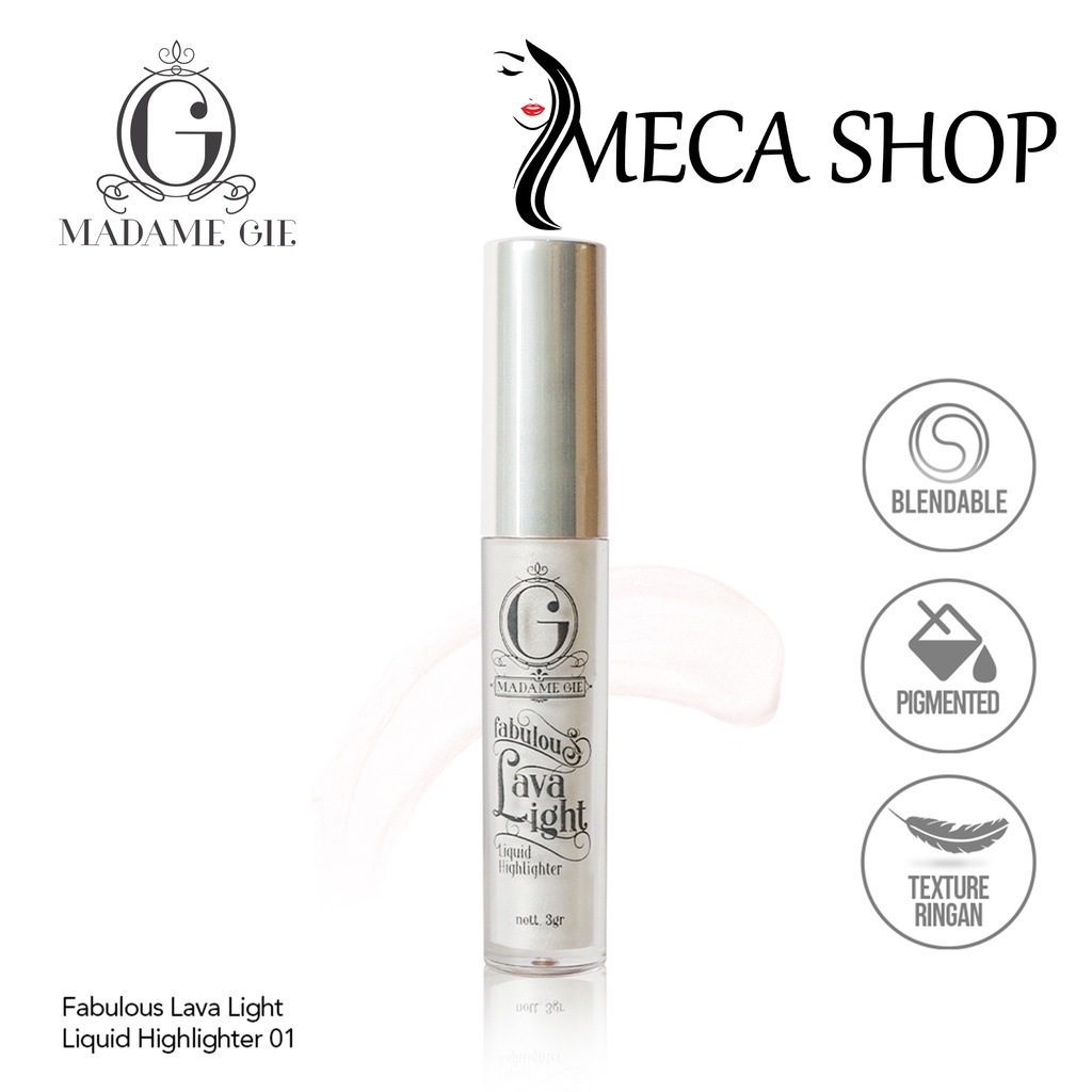 Madame Gie Fabulous Lava Light Liquid Highlighter - MakeUp Highlighter