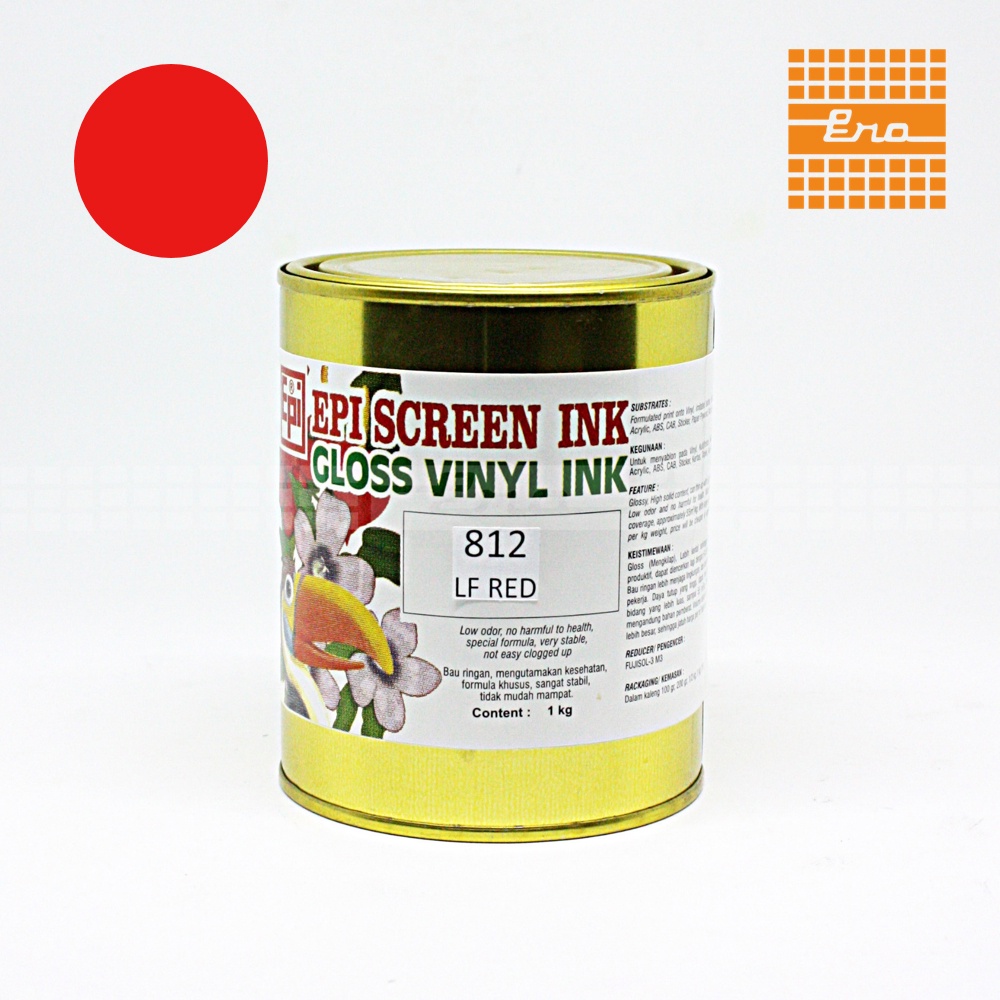 

TINTA MINYAK GLOSS VINYL 812L LF RED