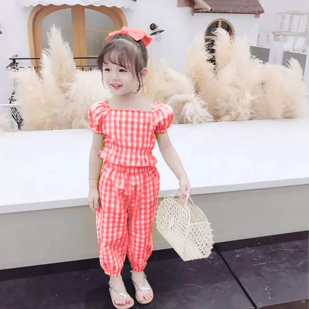 FASHION SETELAN KIDS KOTAK MARBEL DMR