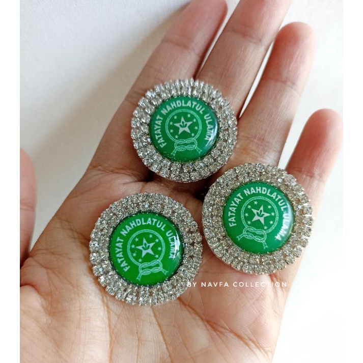 BROS PIN LOGO FATAYAT MUSLIMAT/ BROS JILBAB LOGO CUSTOM