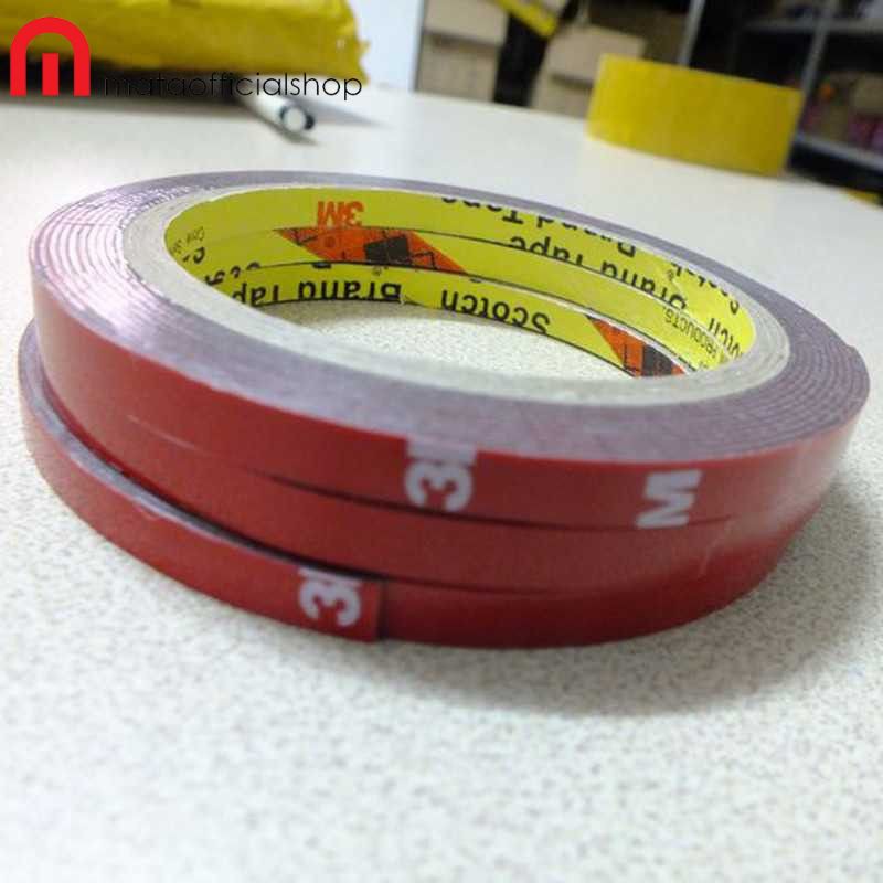 

JETTING Selotip Double Tape Acrylic 3m x 8mm - SC-3M Merah