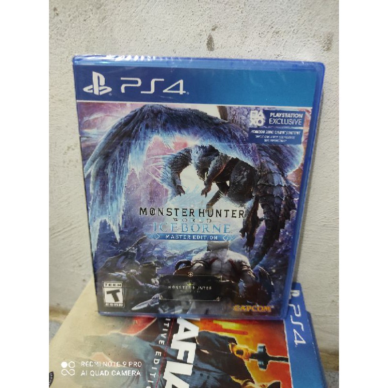 PS4 MONSTER HUNTER WORLD ICEBORNE MASTER EDITION