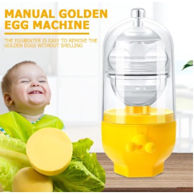 Alat Pengocok Telur Tarik Golden Egg Maker Egg Scrambler Shaker