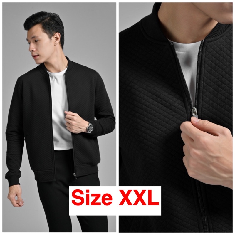 comfy jacket black XXL by male.id