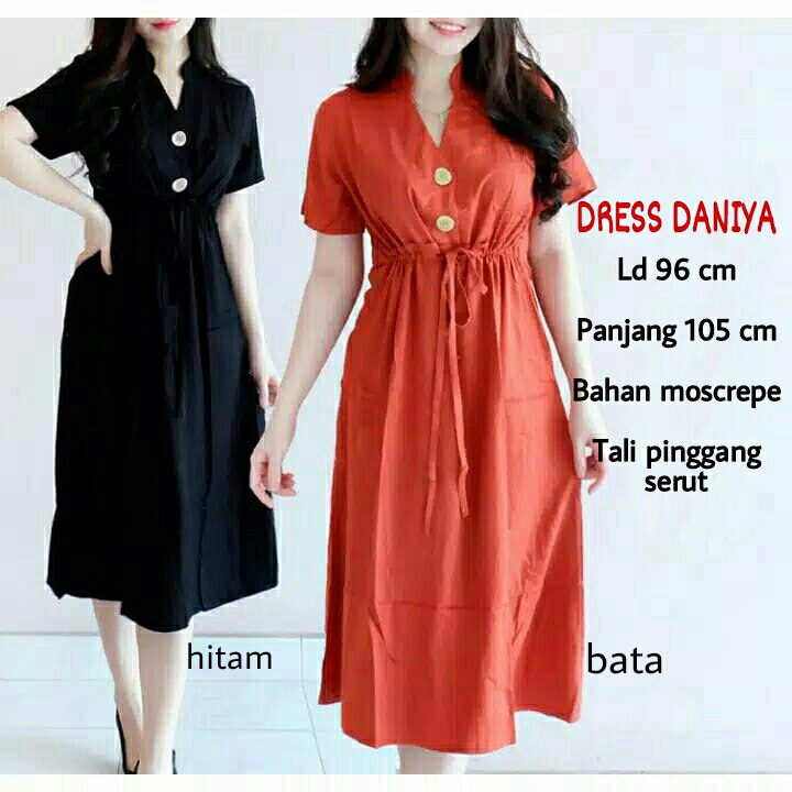 DRESS DANIYA / DRESS BUSUI / DRESS WANITA