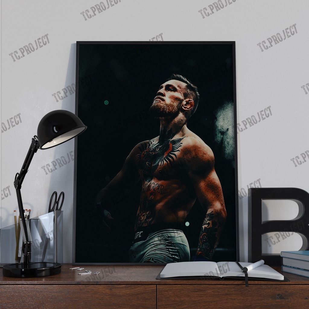 Poster Conor McGregor UFC GYM- Wall Decor Hiasan Dinding 004