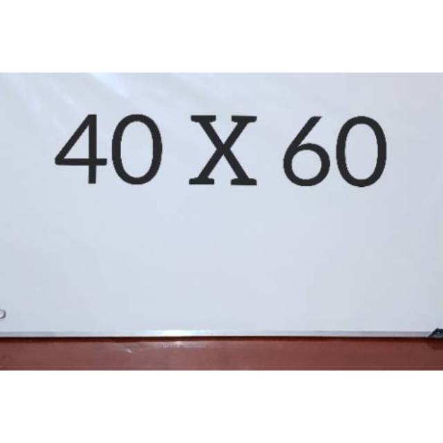 PAPAN TULIS WHITE BOARD /papan Tulis Belajar Gantung White Board uk 35 x 50 dan 40 x 60 Y1