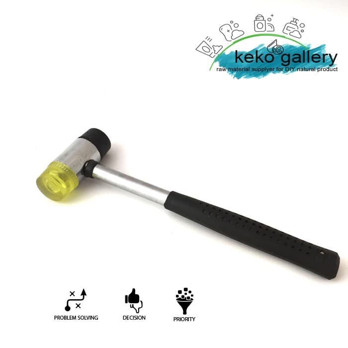 

Sale!!! Soap Stamp Rubber Hammer D.35Mm / Palu Karet 2 Sisi D.35Mm Hot Sale