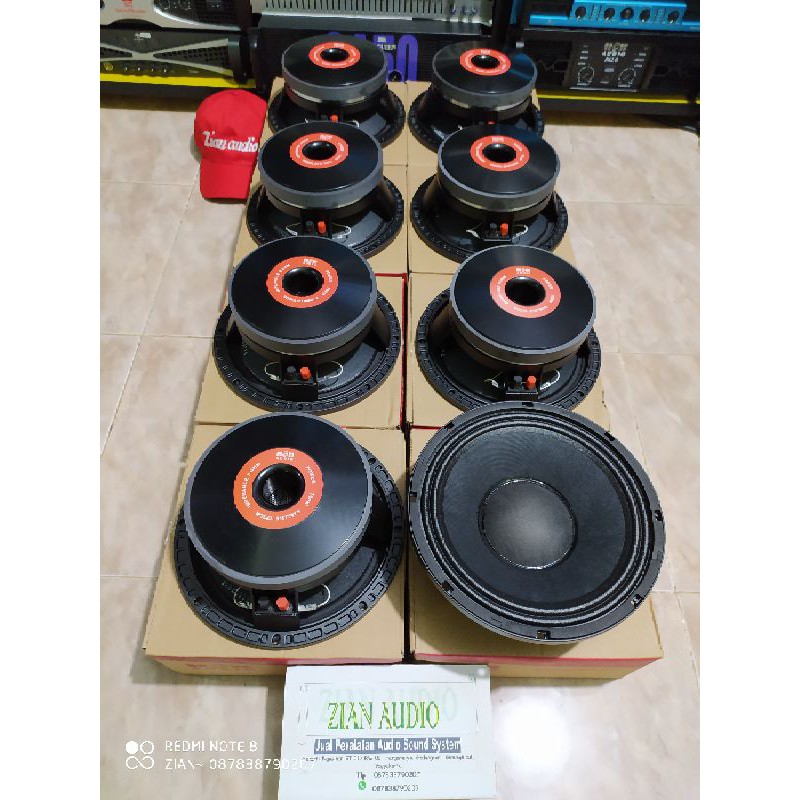 Speaker 10inchi Bob Audio B750YK ORIGINAL by soundqueen VC3"