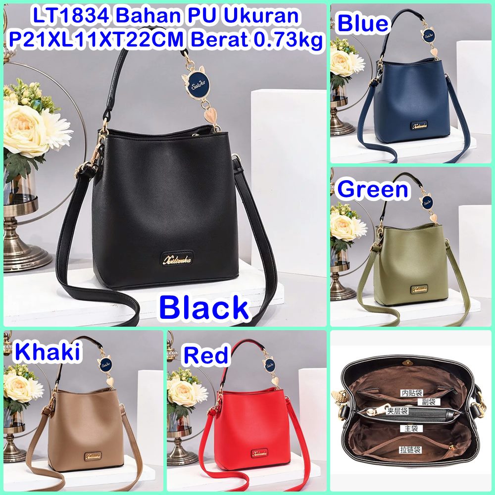 Lt1834 Bq3026 Jt1212 5 Warna Tenteng Free Accessories Cat Tas Kerja Wanita Tas Selempang Stb