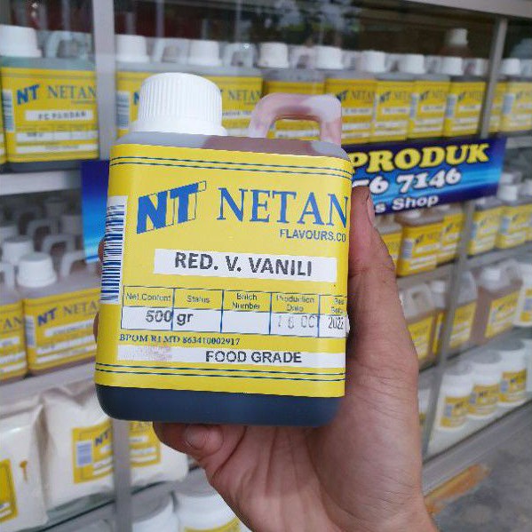 

NETAN VANILI RED VELVET 500gram ( VARIAN WARNA AROMA TANPA WARNA )