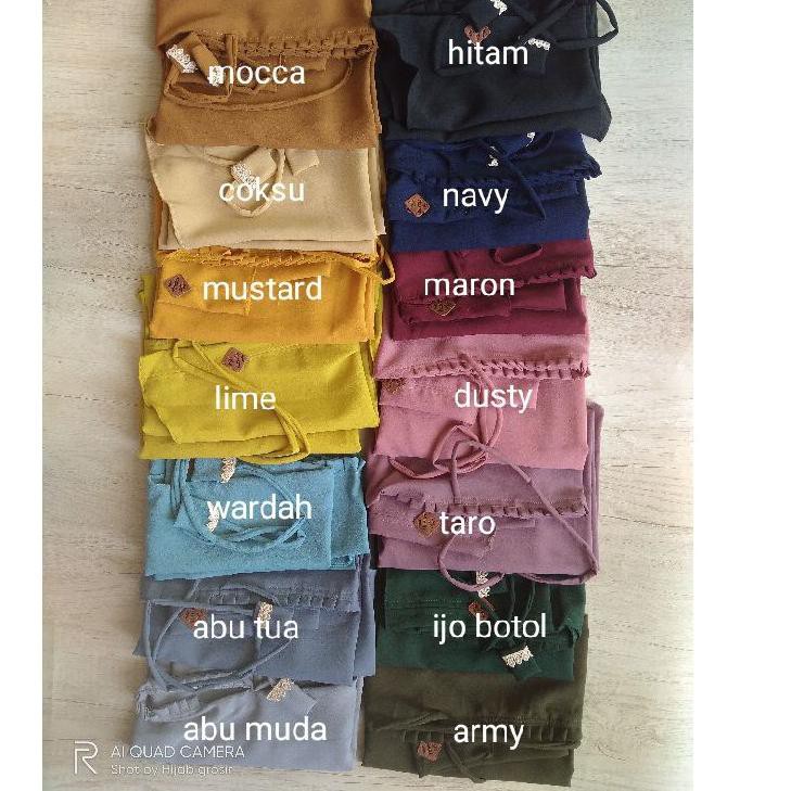 SANGAT TERJANGKAU >> 512 HIJAB JILBAB BERGO INSTAN MARYAM KCB LIPIT L ORI HUSNA