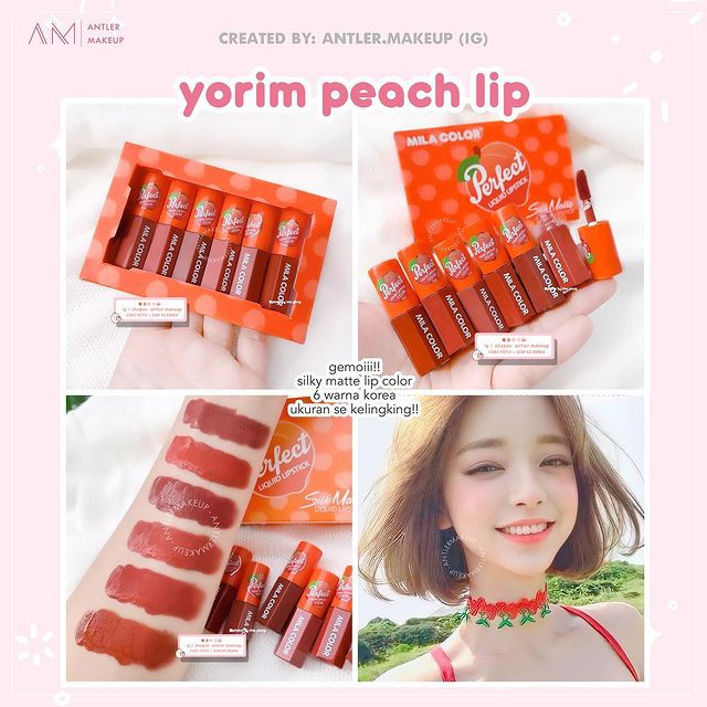 

lipsmatt color 6 warna