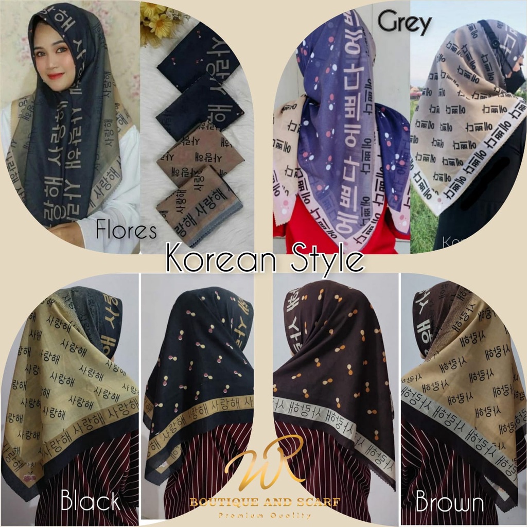 HIJAB KORAN ARAB /HIJAB VOAL MOTIF KOREA /HIJAB VIRAL KORAN ARAB-2