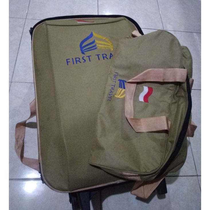 tas koper first travel 24 inch bonus tas travel