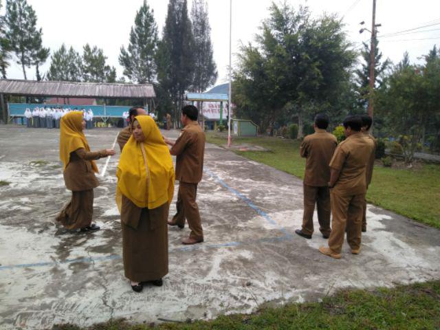 Gamis Kerja Pns/pemda Batik Tua