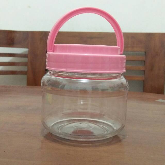 Toples Bulat 500ml/Jar Plastik Pet