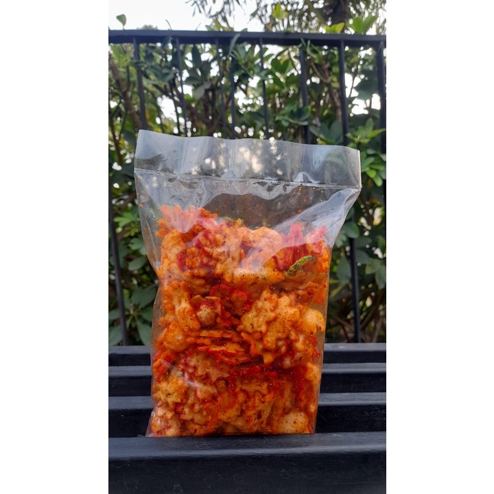 

COD- keripik bunga pedas jeruk/ keripik viral cemilan bandung/keripik setan/kripik