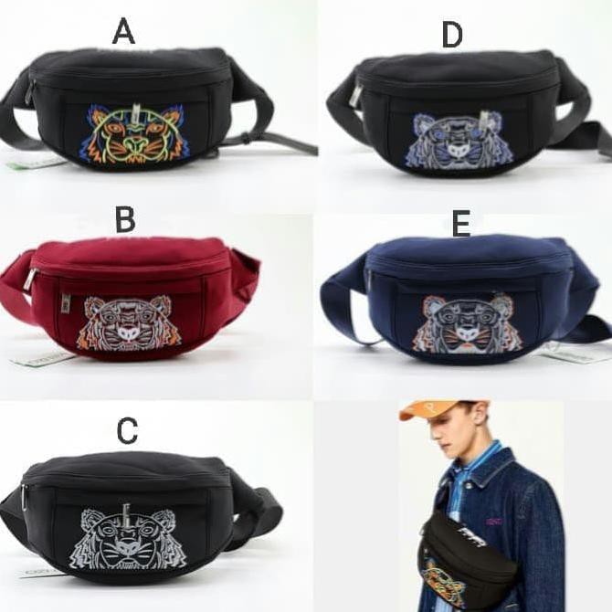 kenzo tiger waist bag