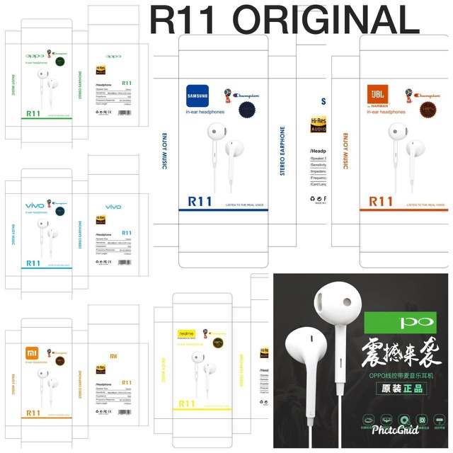 Headset hf R11 Branded original