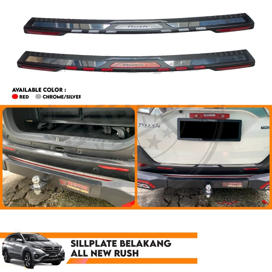 Sillplate Belakang  Mobil All New Rush