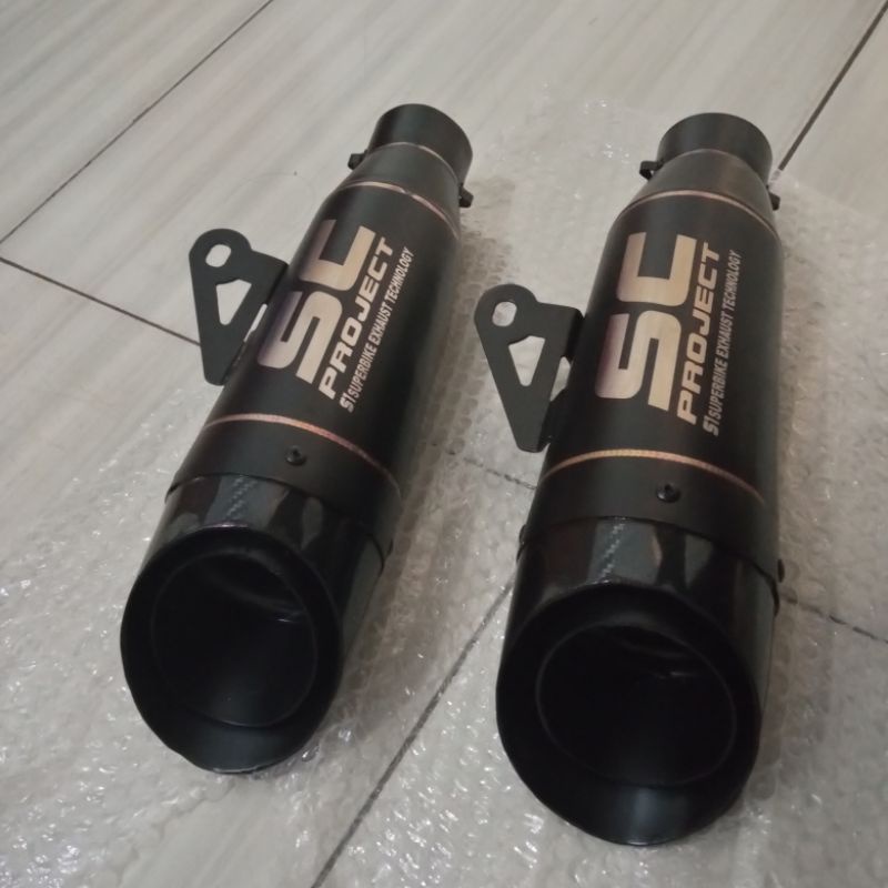 Silincer Knalpot Sc Project S1 Pnp Vixion Cbr 150r R15 R25 ninja 250 fi