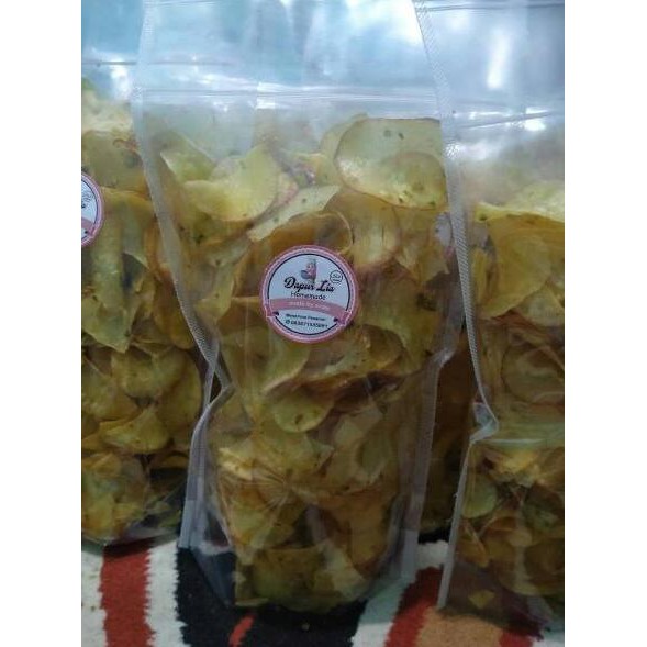 

[HARGA RESELLER] KERIPIK SINGKONG ENAK HOMEMADE 200GR
