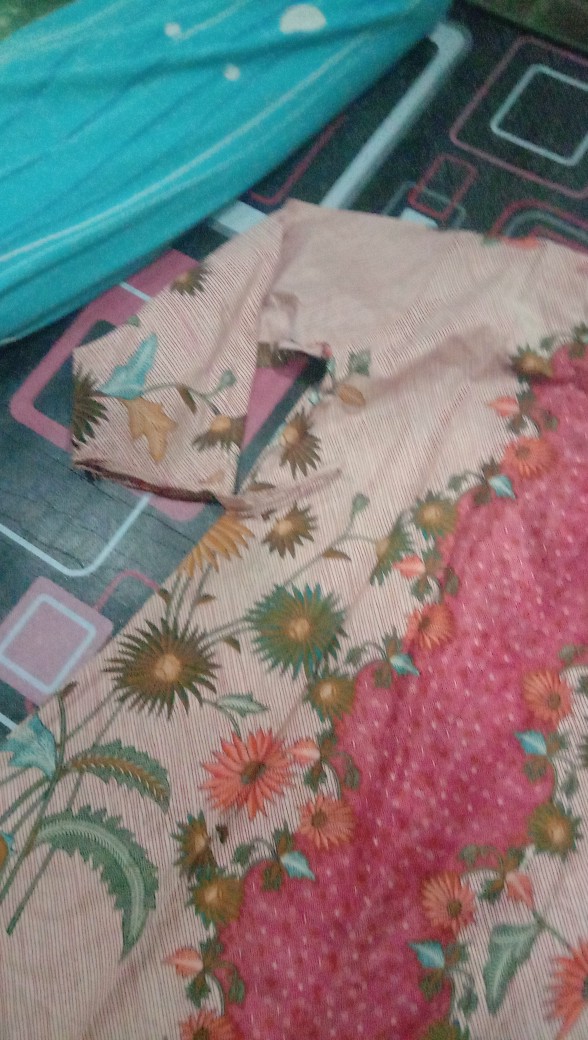 2 Pcs Atasan Tunik Batik Ukuran S M L Xl Xxl Jumbo