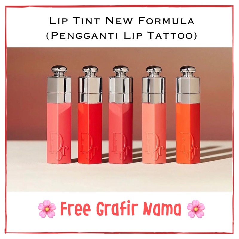 Dior Addict Lip Tint ( New formula Lip Tattoo )