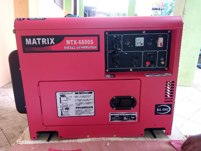 Genset Matrix Mtx 6800 S - 5000 Watt