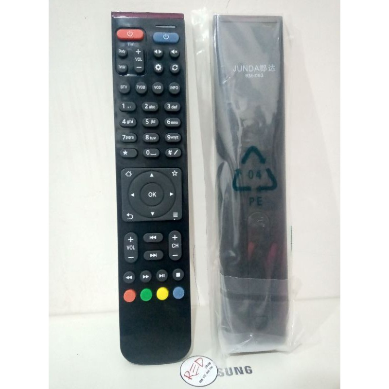 Remote STB EC6108V9 = Junda rm-003