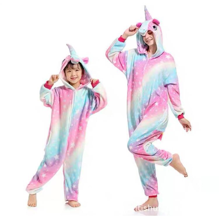 BAJU ONESIE UNICORN COSMIC KUDA PONY PIYAMA KOSTUM COSPLAY