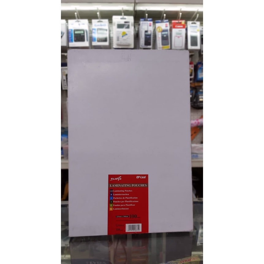 

PLASTIK LAMINATING FUJIPLA FOLIO/F4 100 MICRON